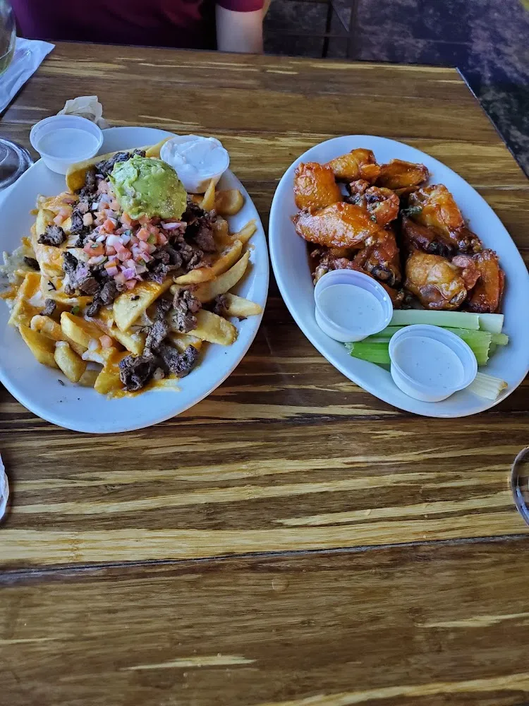 Carne Asada Fries & Sriracha Wings
