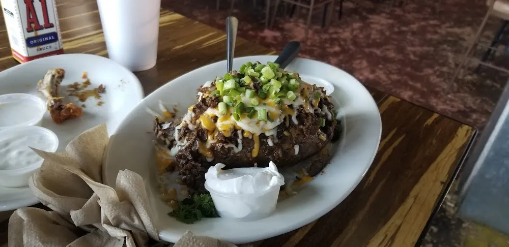 Jumbo Loaded Baked Potato